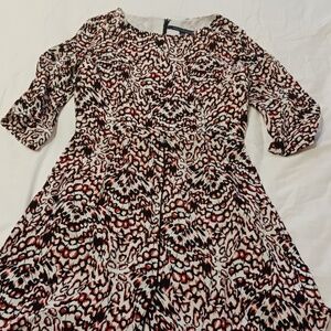 FRENCH CONNECTION FIT & FLARE DRESS UK 8 / US 0